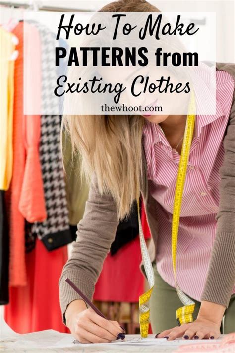 pattern replication for clothing|sewing patterns using existing clothes.